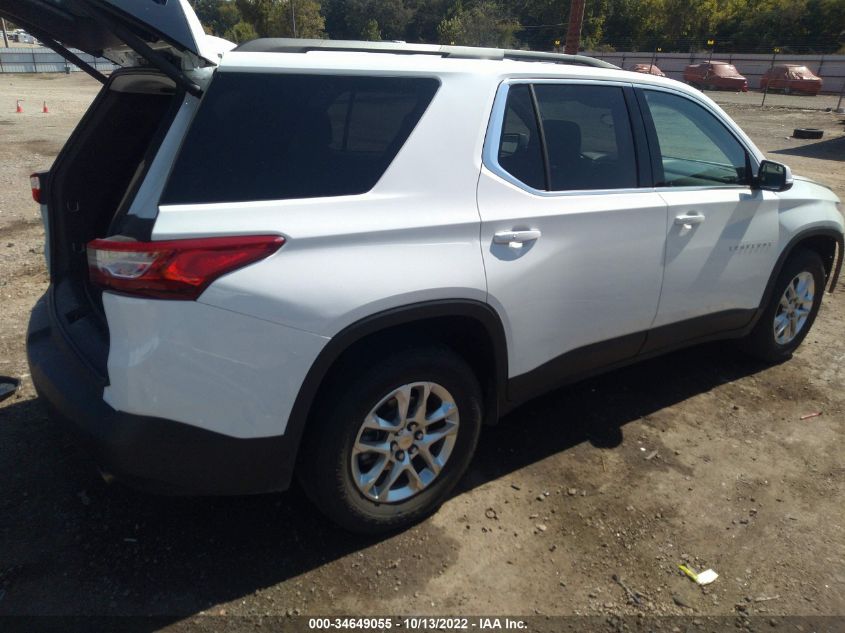 2020 CHEVROLET TRAVERSE LT CLOTH VIN: 1GNERGKW8LJ126568