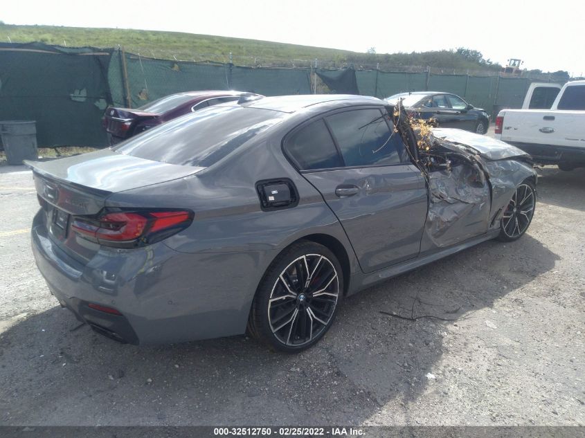 2022 BMW 5 SERIES M550I XDRIVE VIN: WBA13BK01NCJ60539