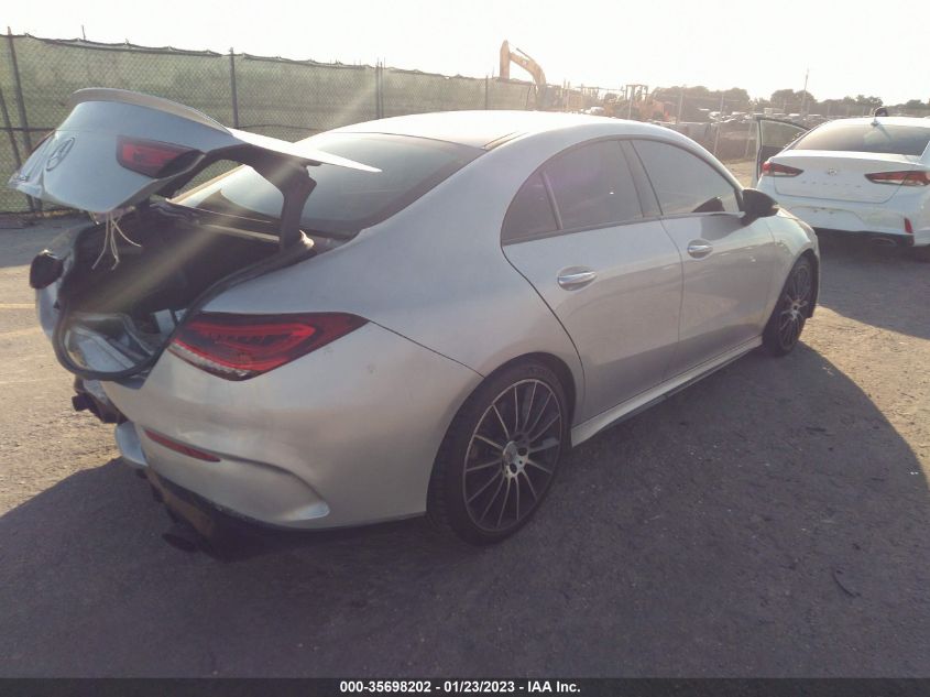 2021 MERCEDES-BENZ CLA AMG CLA 35 VIN: W1K5J5BB0MN213771
