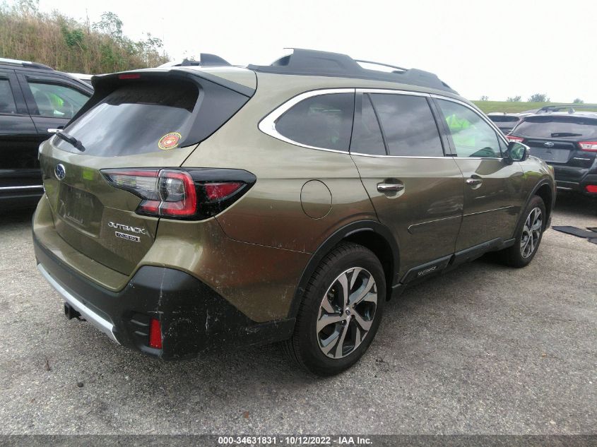 2022 SUBARU OUTBACK TOURING VIN: 4S4BTAPC4N3225660