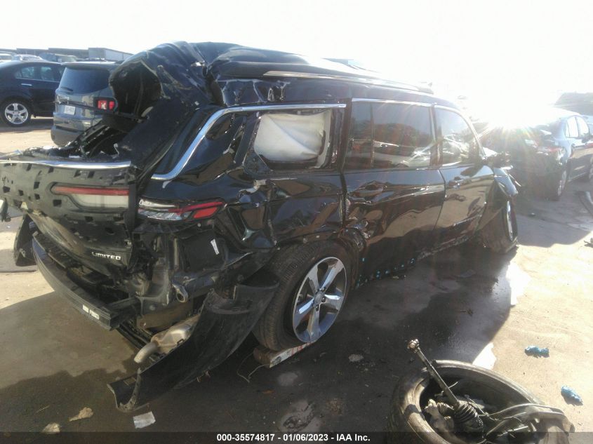 2021 JEEP GRAND CHEROKEE L LIMITED VIN: 1C4RJKBG9M8207018