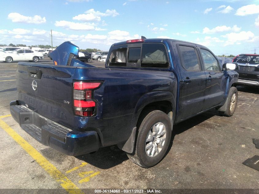 2022 NISSAN FRONTIER SV VIN: 1N6ED1EJ0NN641531