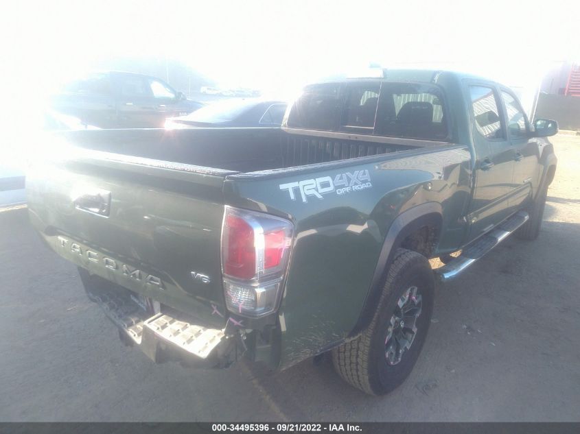 2021 TOYOTA TACOMA 4WD SR5/TRD SPORT VIN: 5TFDZ5BN8MX062594