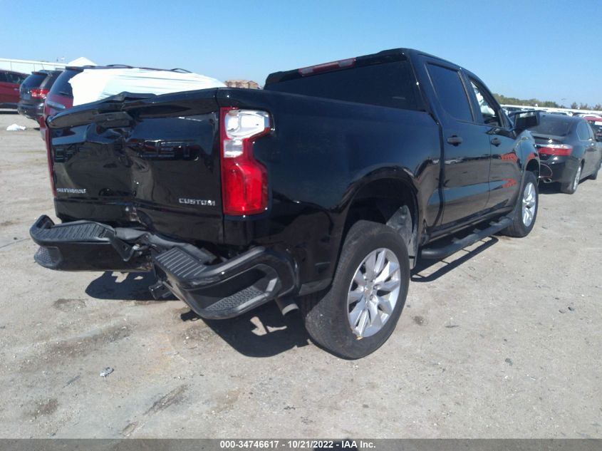 2021 CHEVROLET SILVERADO 1500 CUSTOM VIN: 3GCPWBEKXMG296696