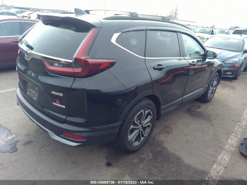 2021 HONDA CR-V HYBRID EX-L VIN: 7FART6H8XME021137