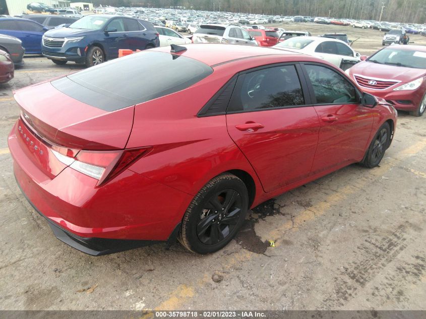 2022 HYUNDAI ELANTRA SEL VIN: KMHLM4AG6NU324005