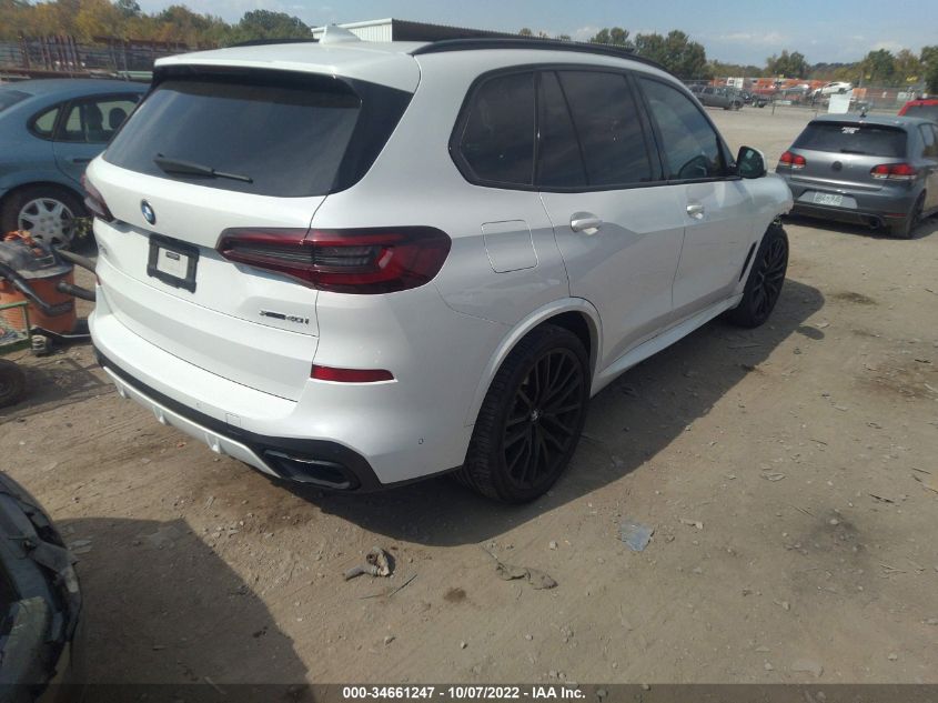 2021 BMW X5 XDRIVE40I VIN: 5UXCR6C01M9F56662