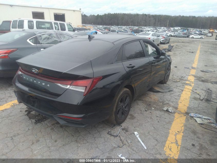 2022 HYUNDAI ELANTRA SEL VIN: 5NPLM4AGXNH069888