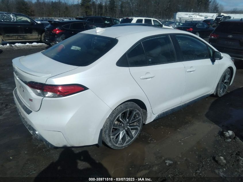 2022 TOYOTA COROLLA SE/SE NIGHTSHADE/APEX SE VIN: 5YFP4MCEXNP109662