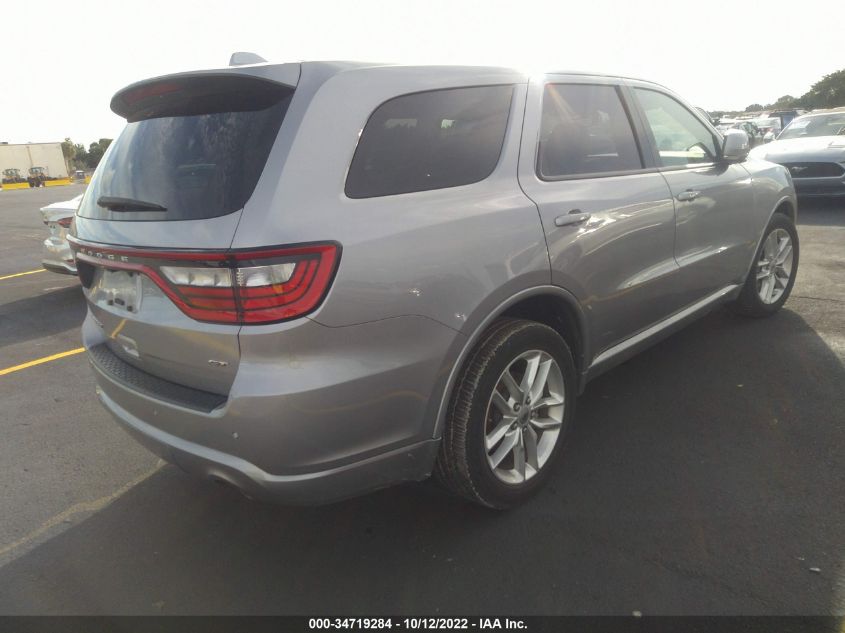 2021 DODGE DURANGO GT PLUS VIN: 1C4RDHDG4MC608304