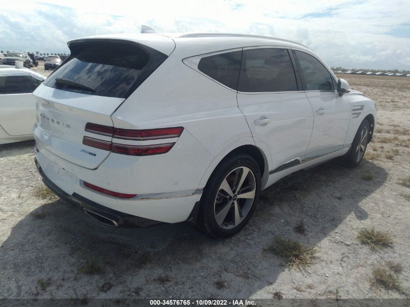 2022 GENESIS GV80 ADVANCED + VIN: KMUHCESC9NU075985