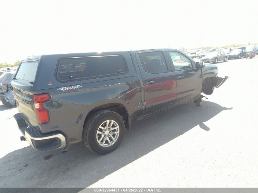 2021 CHEVROLET SILVERADO 1500 LT VIN: 1GCPYJEK7MZ401120