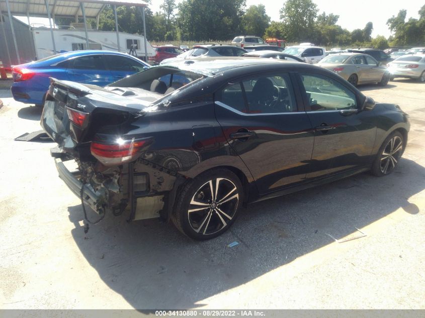 2021 NISSAN SENTRA SR VIN: 3N1AB8DV8MY206085