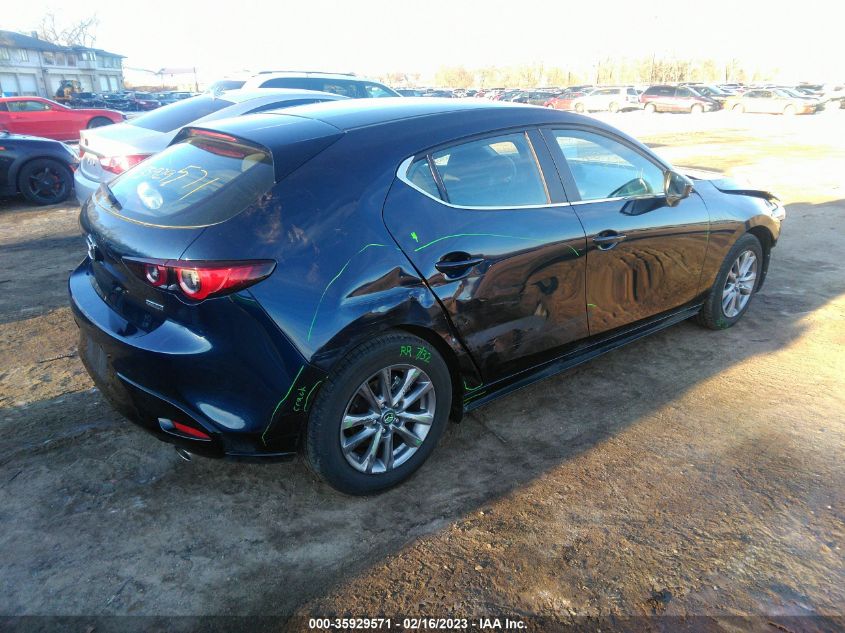 2022 MAZDA MAZDA3 HATCHBACK 2.5 S VIN: JM1BPAJL9N1512439