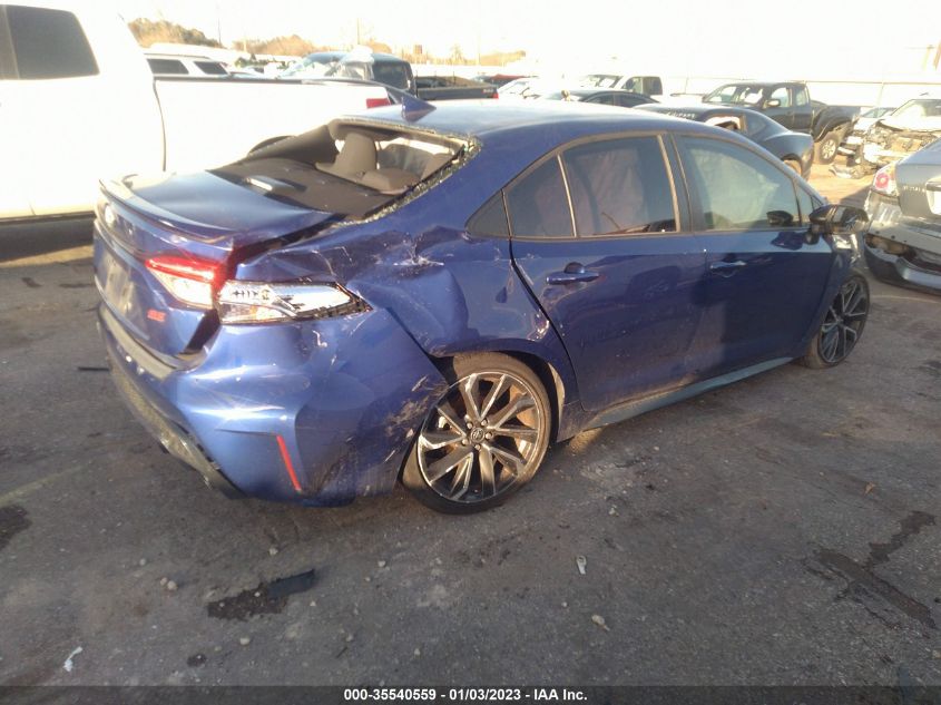 2022 TOYOTA COROLLA SE/SE NIGHTSHADE/APEX SE VIN: JTDS4MCE4NJ088869