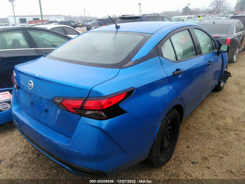 2020 NISSAN VERSA S VIN: 3N1CN8DV7LL800517