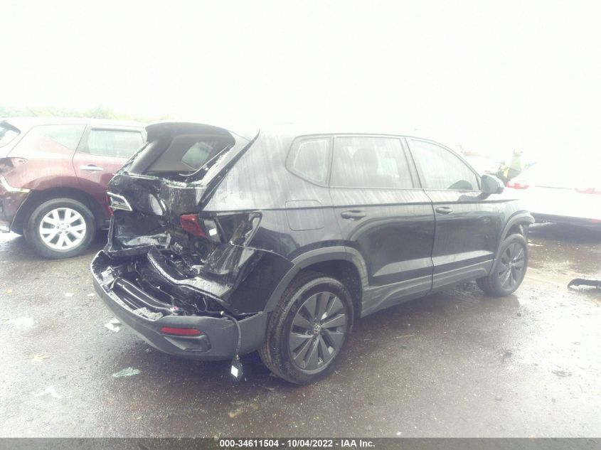 2022 VOLKSWAGEN TAOS S VIN: 3VVDX7B23NM047713