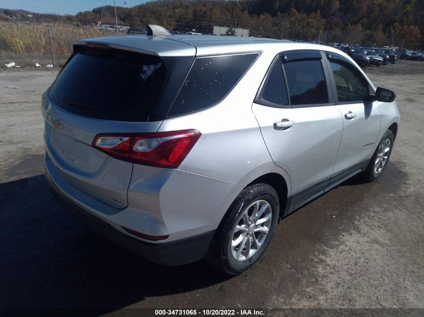 2020 CHEVROLET EQUINOX LS VIN: 3GNAXSEVXLS610928