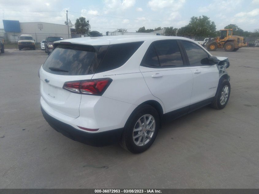 2022 CHEVROLET EQUINOX LS VIN: 3GNAXHEV3NS169424