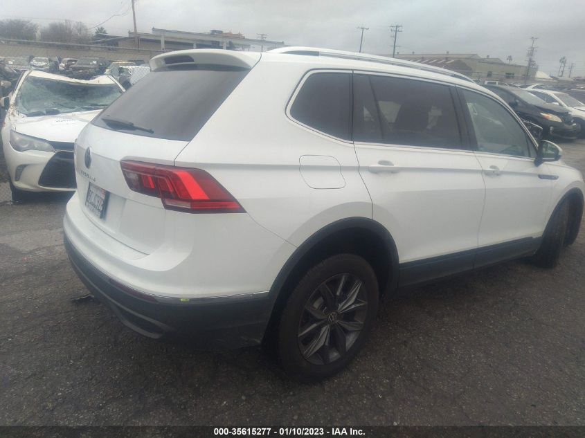 2022 VOLKSWAGEN TIGUAN SE VIN: 3VV3B7AX8NM120131