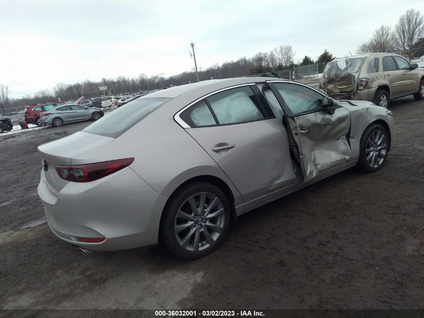 2022 MAZDA MAZDA3 SEDAN SELECT VIN: 3MZBPABL4NM314687