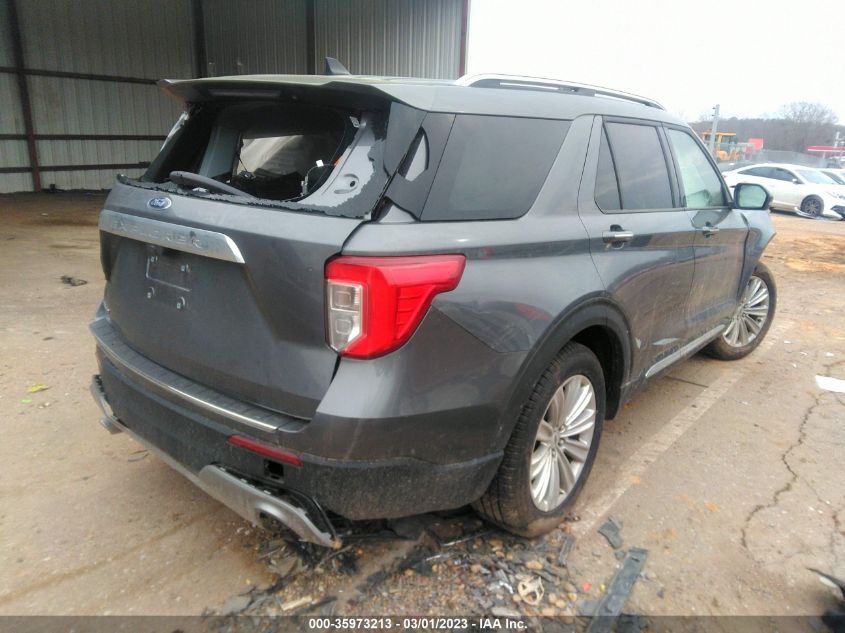 2022 FORD EXPLORER LIMITED VIN: 1FMSK7FH1NGC44016