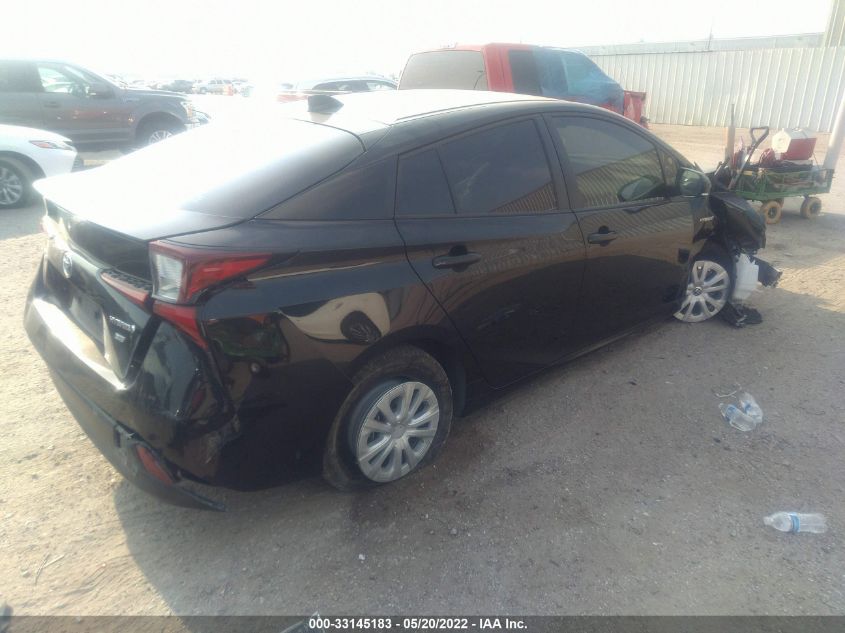 2021 TOYOTA PRIUS L VIN: JTDKAMFU2M3138411