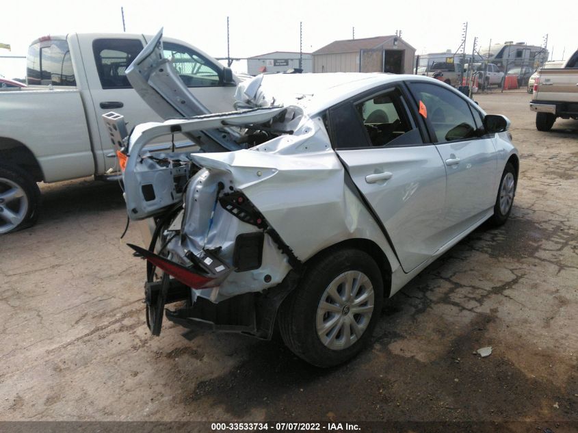 2022 TOYOTA PRIUS L VIN: JTDKAMFU6N3162518