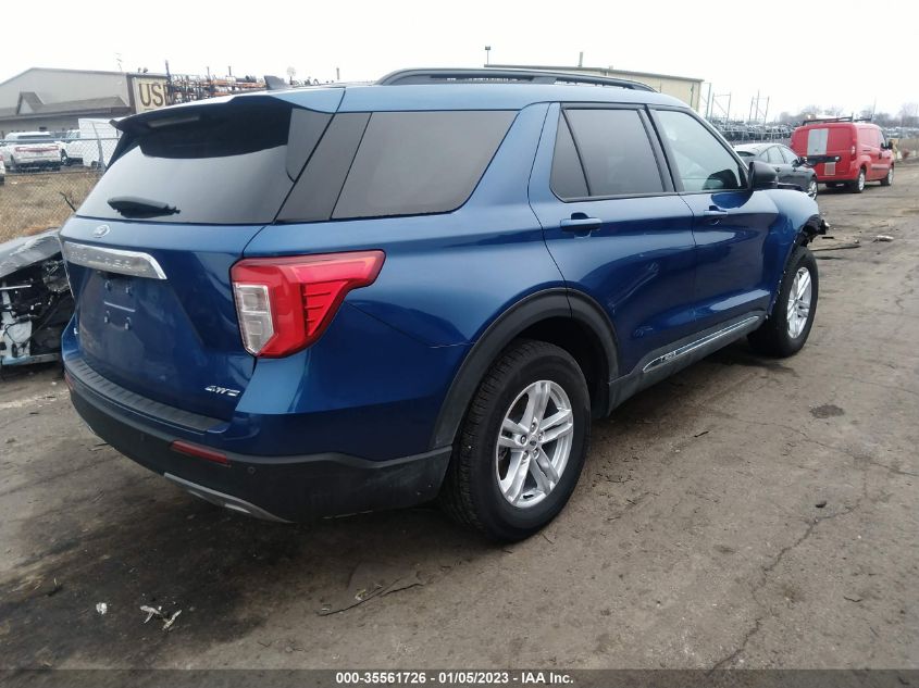 2022 FORD EXPLORER XLT VIN: 1FMSK8DH3NGB50325
