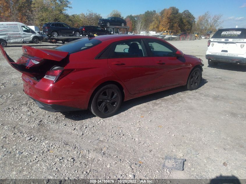 2021 HYUNDAI ELANTRA SEL VIN: KMHLS4AG1MU089792