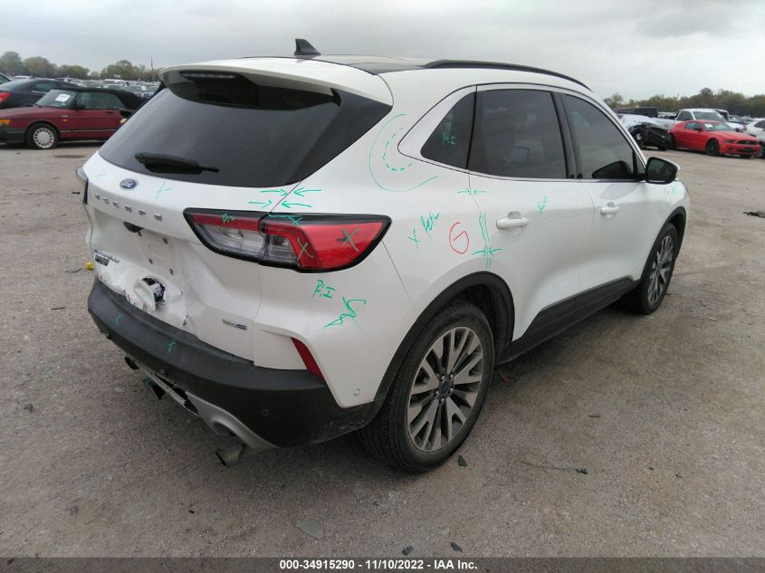 2020 FORD ESCAPE TITANIUM VIN: 1FMCU9J96LUB65630