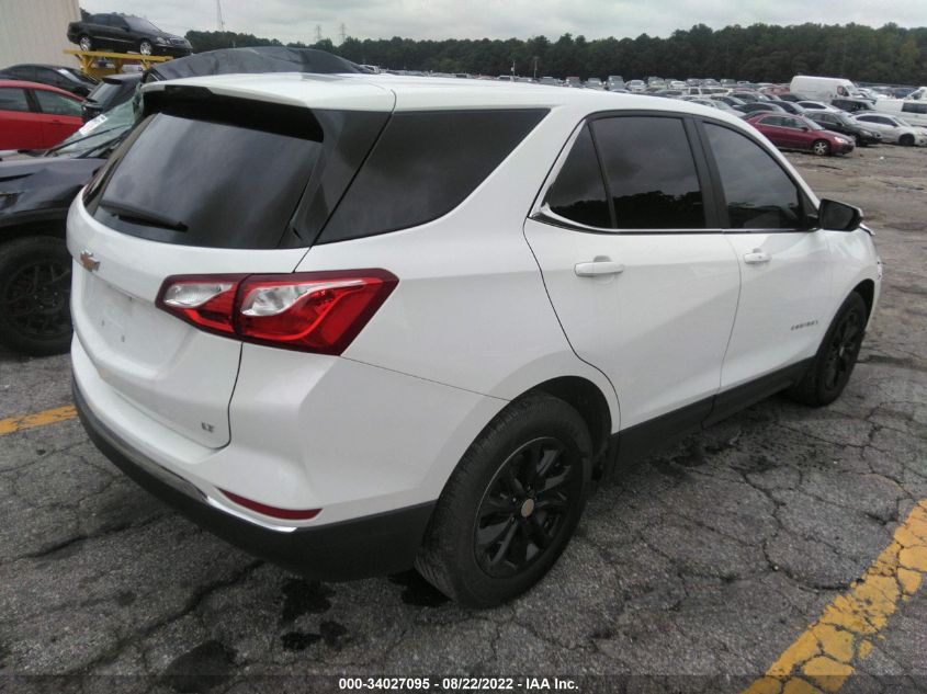 2021 CHEVROLET EQUINOX LT VIN: 3GNAXKEV8MS104452