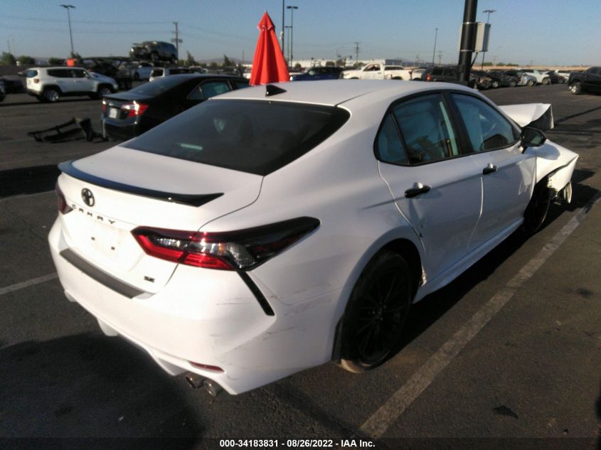 2022 TOYOTA CAMRY SE VIN: 4T1G11AKXNU047257