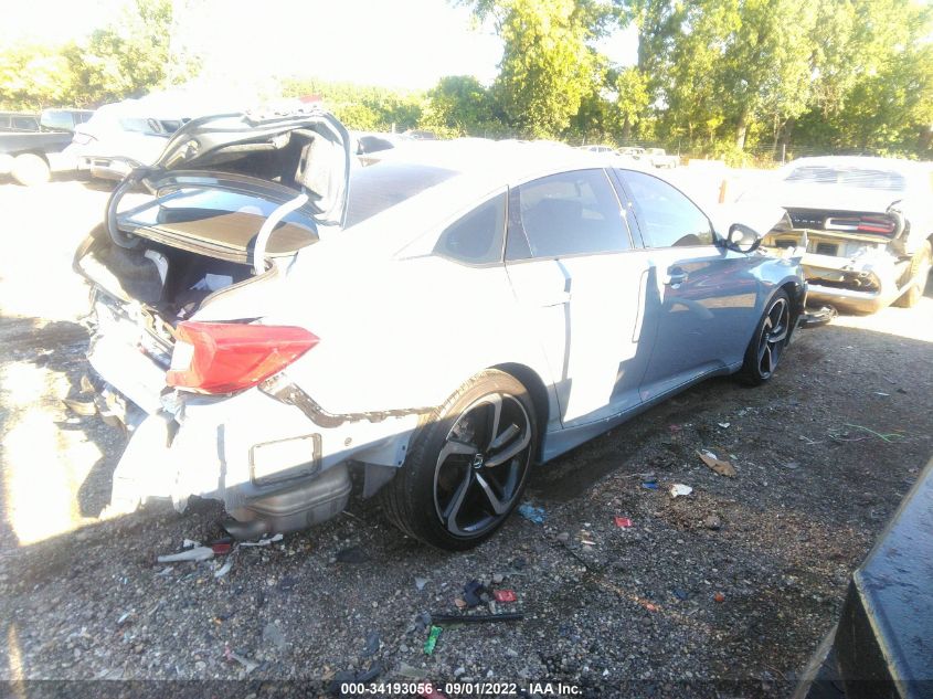 2022 HONDA ACCORD SEDAN SPORT VIN: 1HGCV1F32NA021506
