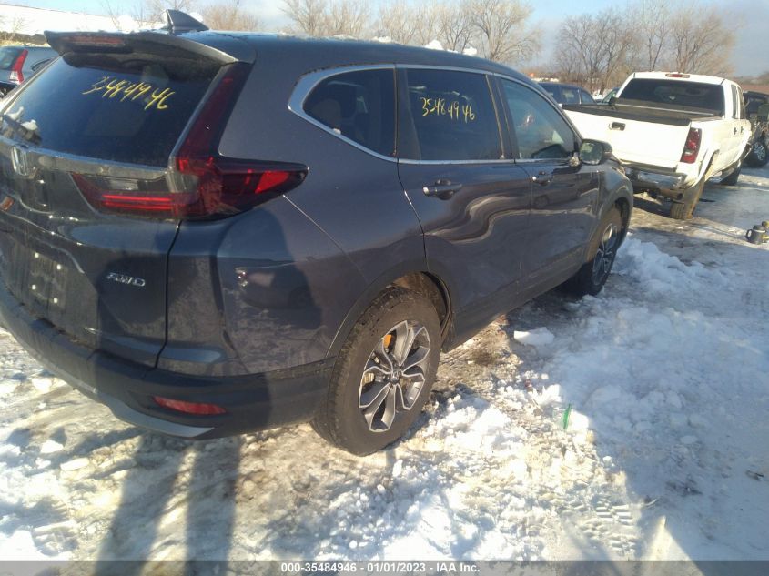 2021 HONDA CR-V EX VIN: 2HKRW2H54MH613250