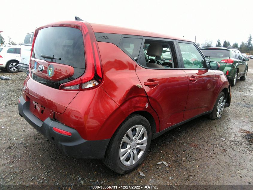 2020 KIA SOUL LX VIN: KNDJ23AU0L7015434