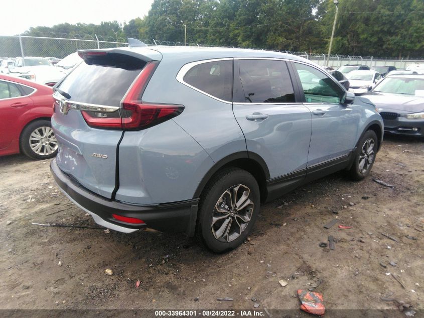 2022 HONDA CR-V EX-L VIN: 7FARW2H8XNE020605