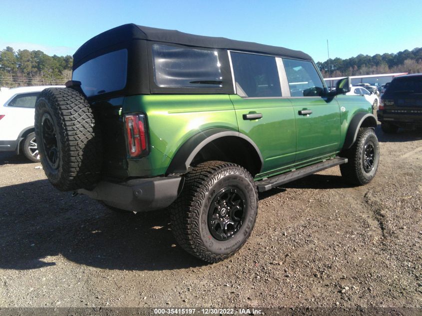 2022 FORD BRONCO BASE/BIG BEND VIN: 1FMEE5DP4NLB72643