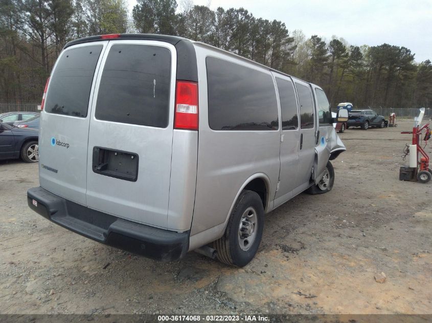 2022 CHEVROLET EXPRESS CARGO VAN VIN: 1GCWGAFPXN1138596
