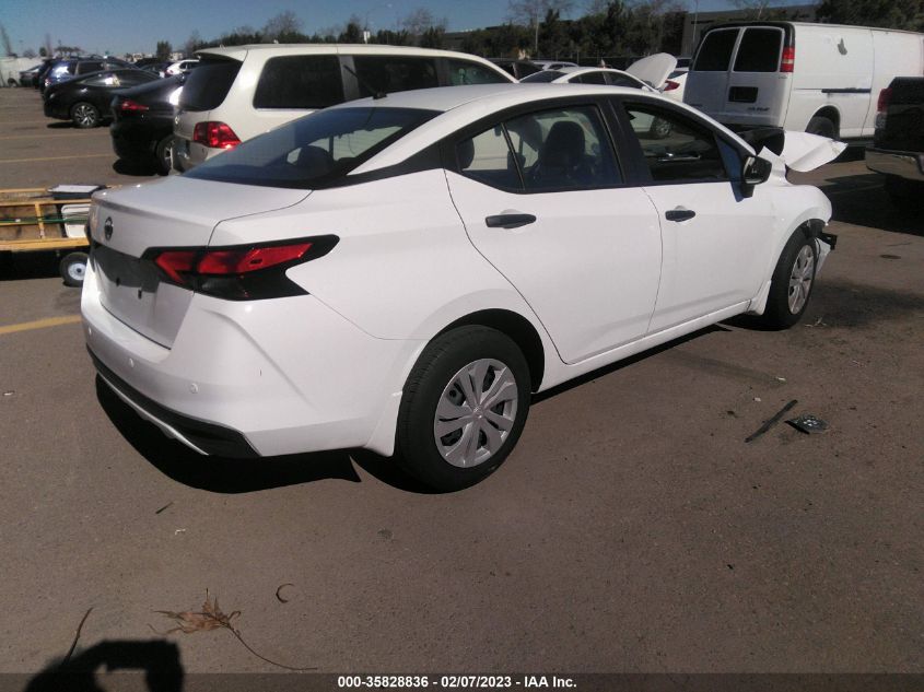 2022 NISSAN VERSA S VIN: 3N1CN8DV9NL839404