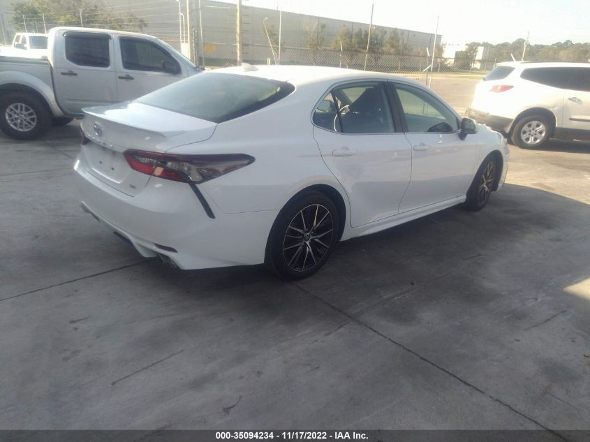 2022 TOYOTA CAMRY SE VIN: 4T1G11AK5NU627077