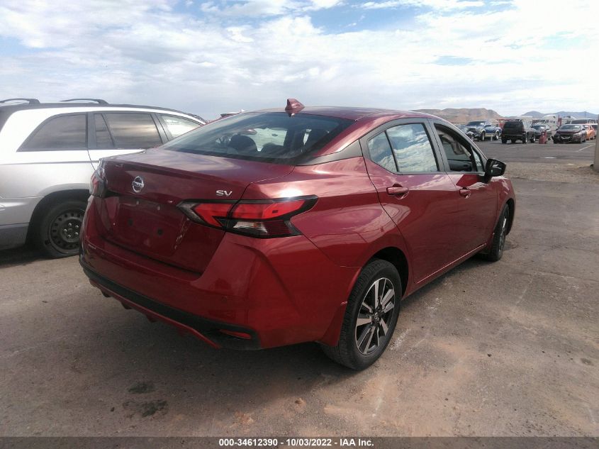 2022 NISSAN VERSA SV VIN: 3N1CN8EV3NL821219