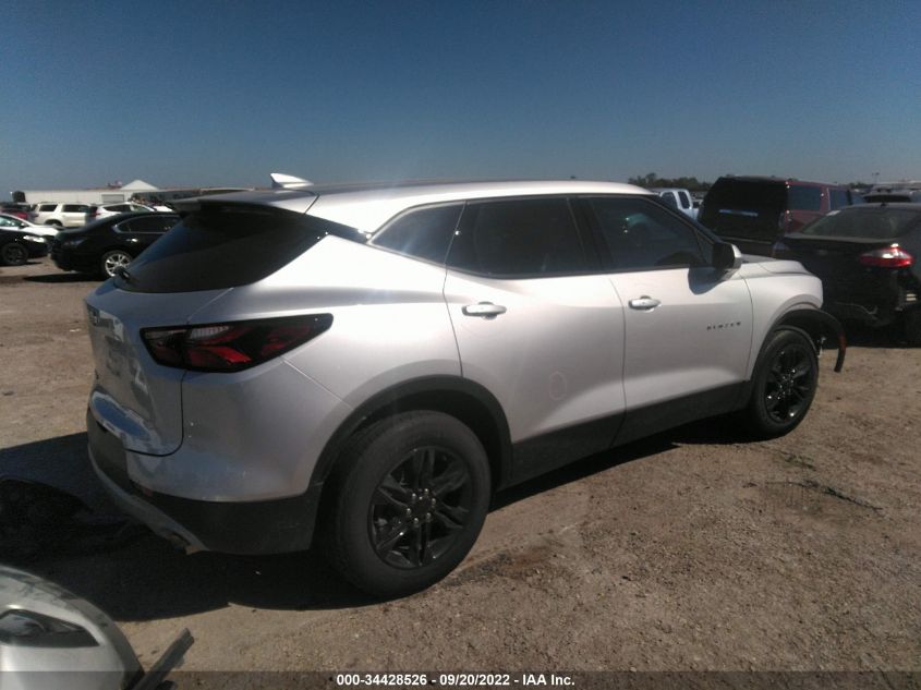 2021 CHEVROLET BLAZER LT VIN: 3GNKBBRA4MS568669