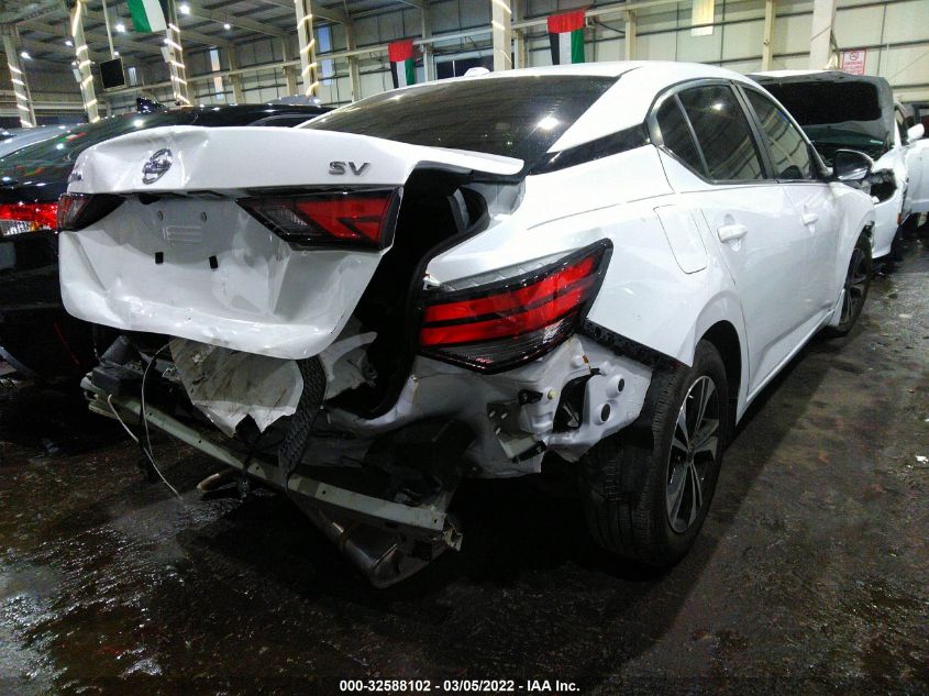 2021 NISSAN SENTRA SV VIN: 3N1AB8CV1MY263553