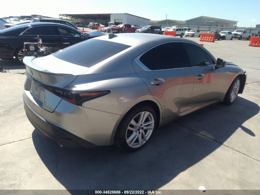 2021 LEXUS IS IS 300 VIN: JTHCA1D26M5115480