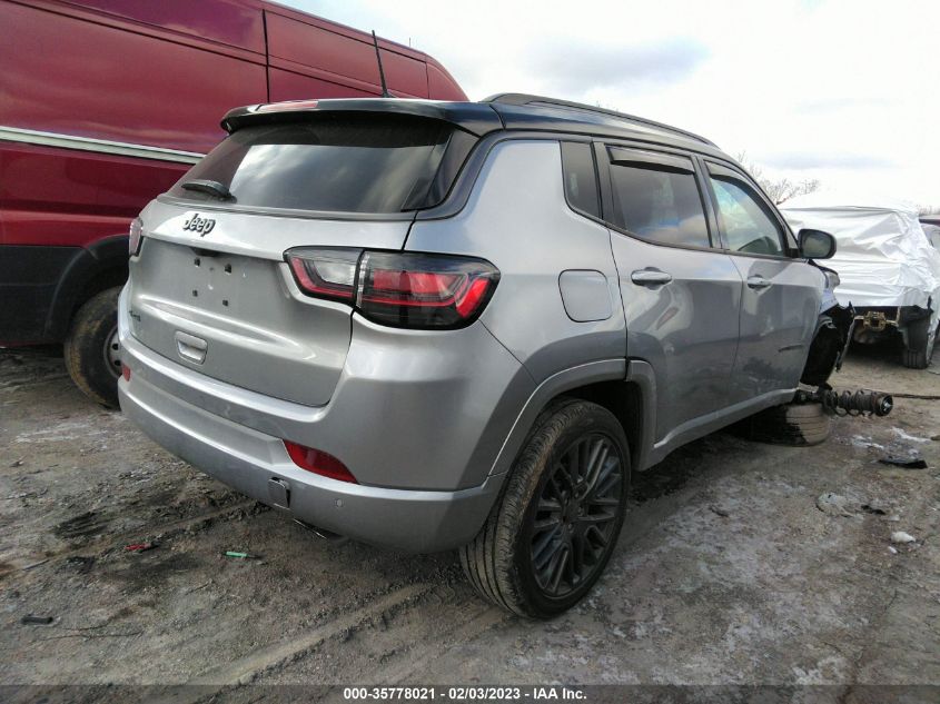 2022 JEEP COMPASS HIGH ALTITUDE VIN: 3C4NJDCB4NT142482