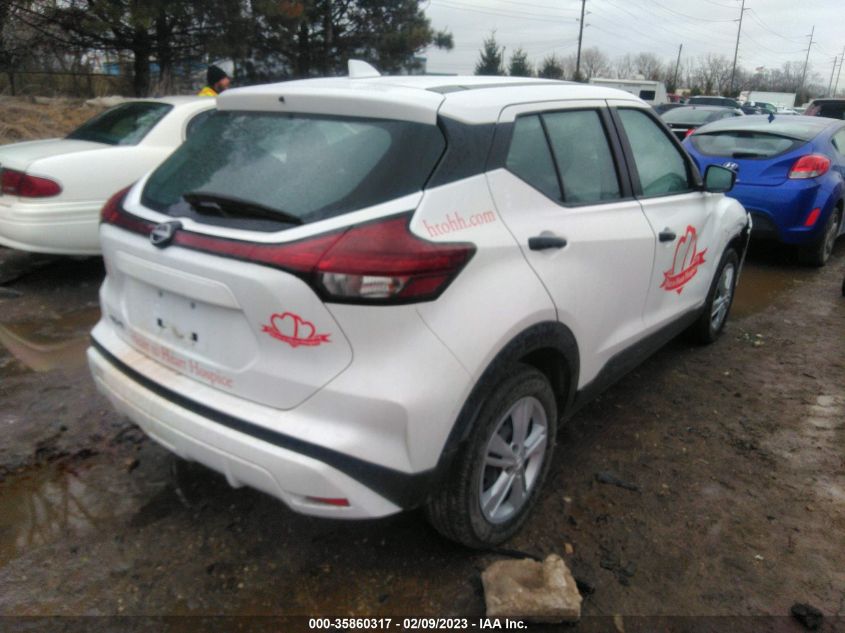 2022 NISSAN KICKS S VIN: 3N1CP5BV5NL476336