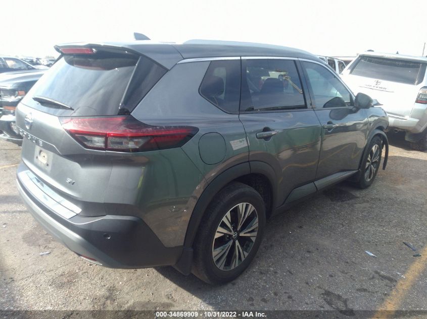 2021 NISSAN ROGUE SV VIN: 5N1AT3BA2MC738160