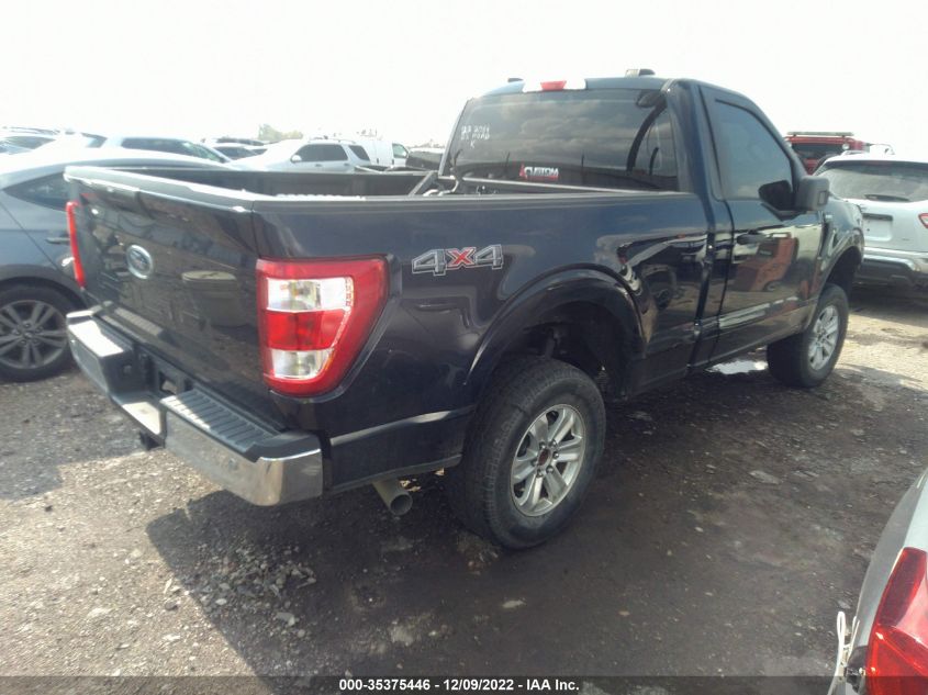 2022 FORD F-150 XL/XLT VIN: 1FTMF1E53NKE25265