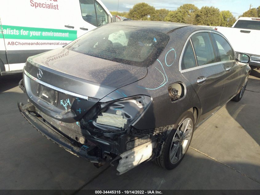 2021 MERCEDES-BENZ C-CLASS C 300 VIN: W1KWF8DB2MR605020